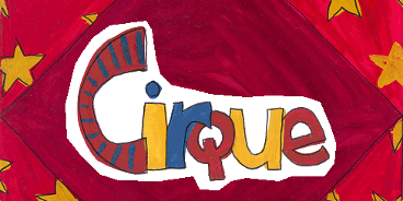 Cartes d’invitation à la fête du cirque