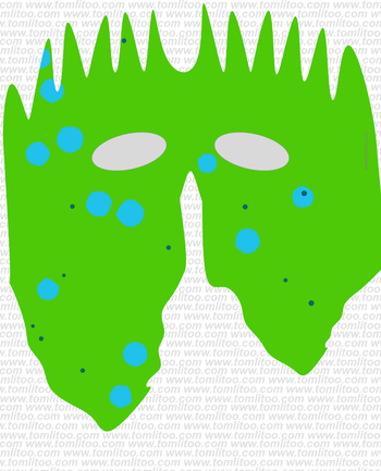 printable pdf freaky mask 